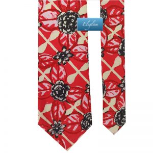 C38 CORBATA FLORES MAXI