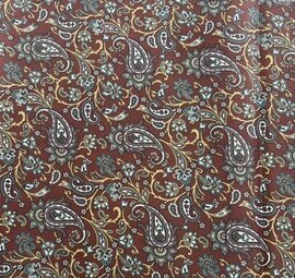 C228 CORBATA FLORES Y CACHEMIR