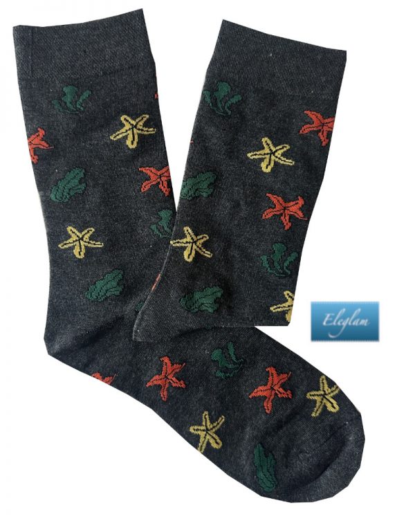 calcetines dibujos estrellas de mar