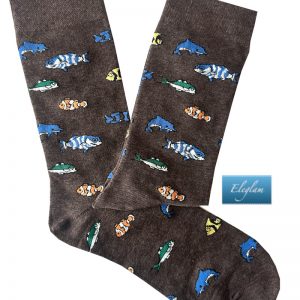 calcetines dibujos peces