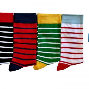 calcetines de rayas